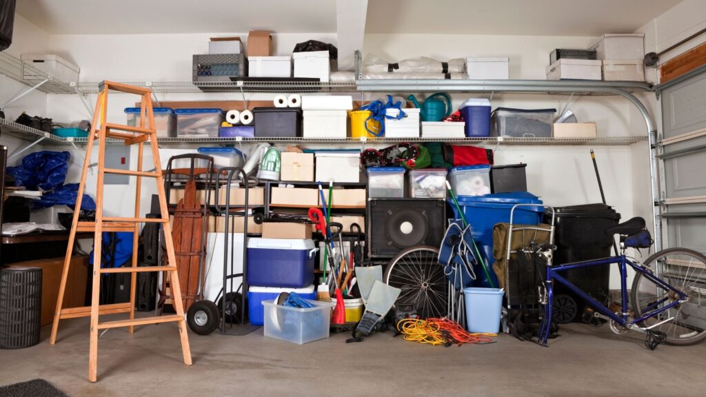 Declutter your garage